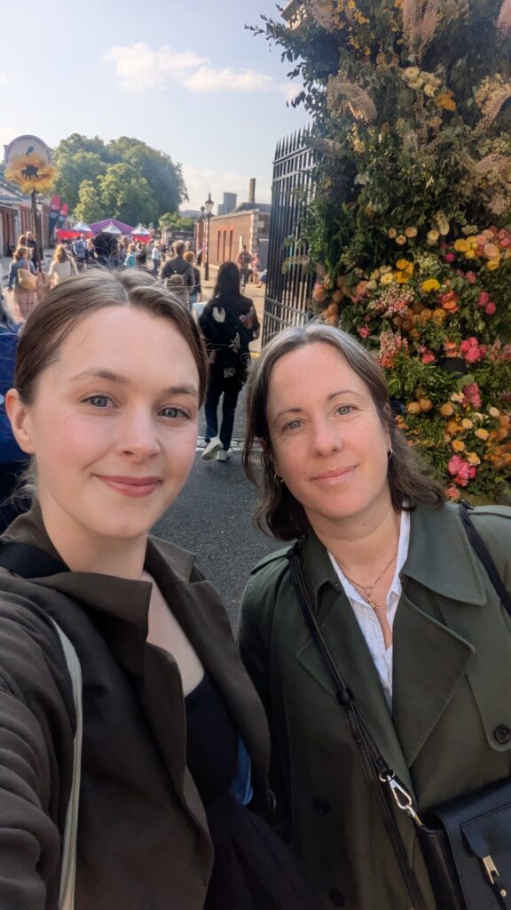 Johanna och Johanna på Chelsea Flower Show 2025